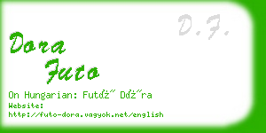 dora futo business card